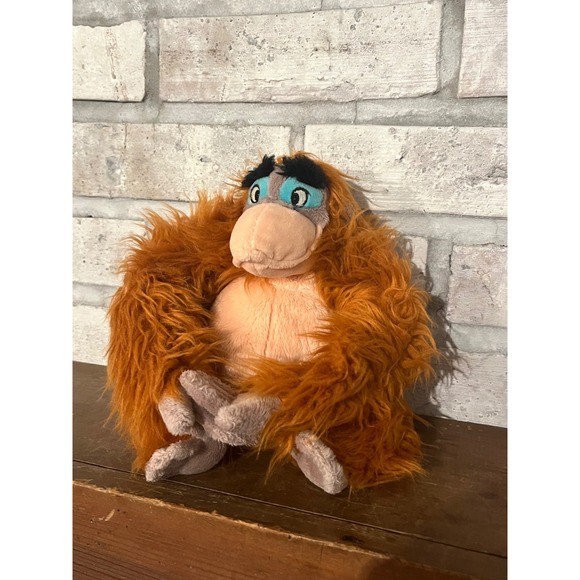 Disney Other - Jungle Book King Louie Plush Orangutan Stuffed Toy 7" Authentic Disney Parks
